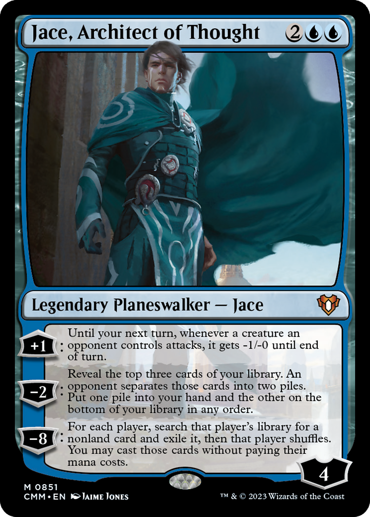 Jace, Architect of Thought [Commander Masters] | Card Merchant Takapuna