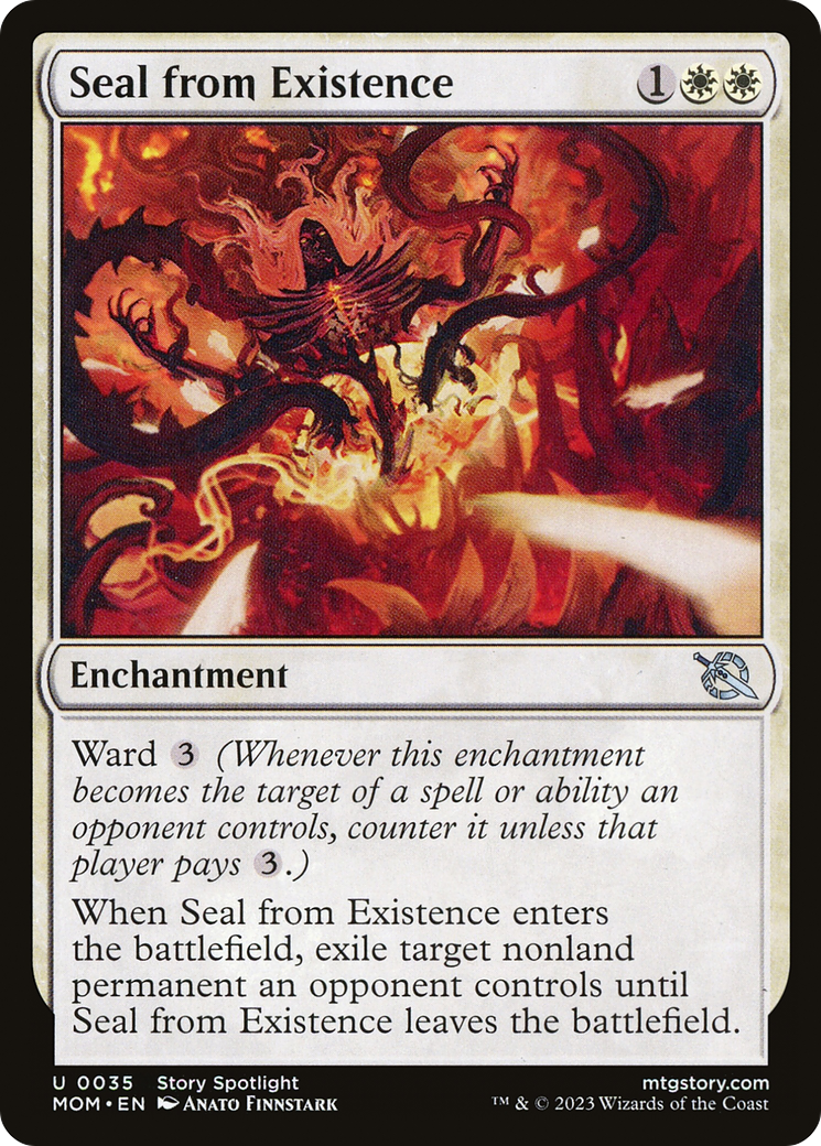 Seal from Existence [March of the Machine] | Card Merchant Takapuna