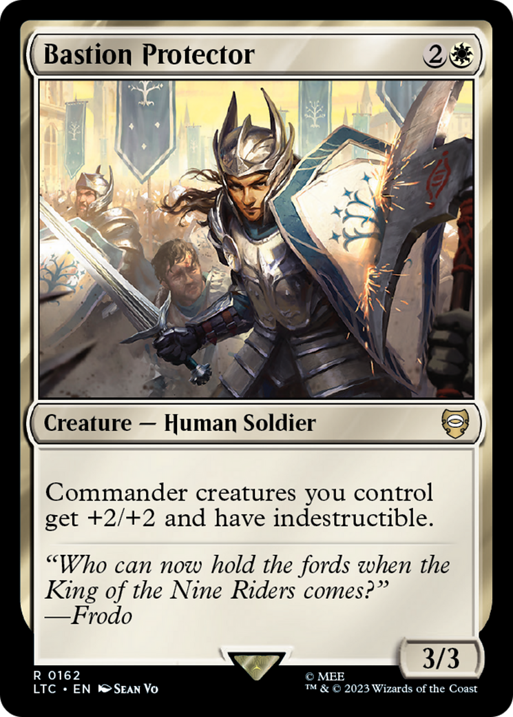 Bastion Protector [The Lord of the Rings: Tales of Middle-Earth Commander] | Card Merchant Takapuna