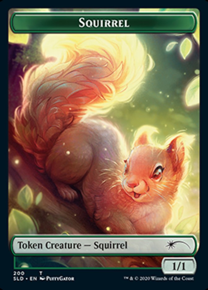 Squirrel Token [Secret Lair Drop Series] | Card Merchant Takapuna