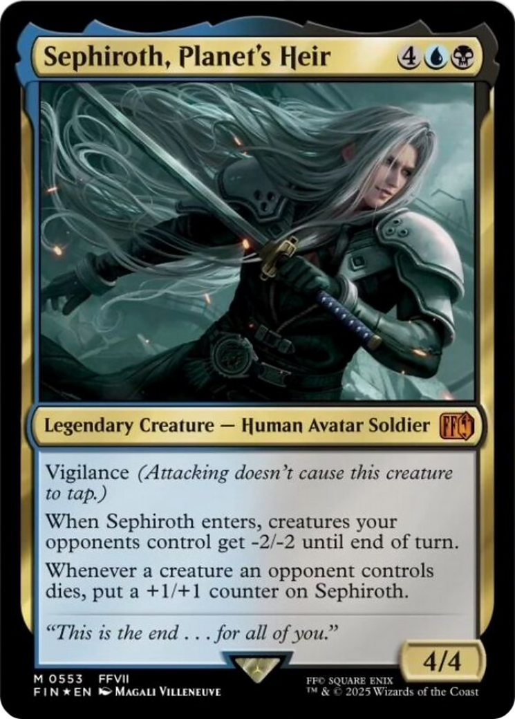 Sephiroth, Planet's Heir [FINAL FANTASY] | Card Merchant Takapuna