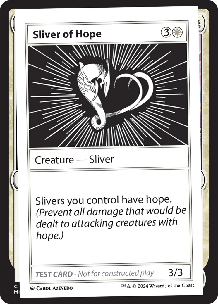 Sliver of Hope [Mystery Booster 2 Playtest Cards] | Card Merchant Takapuna