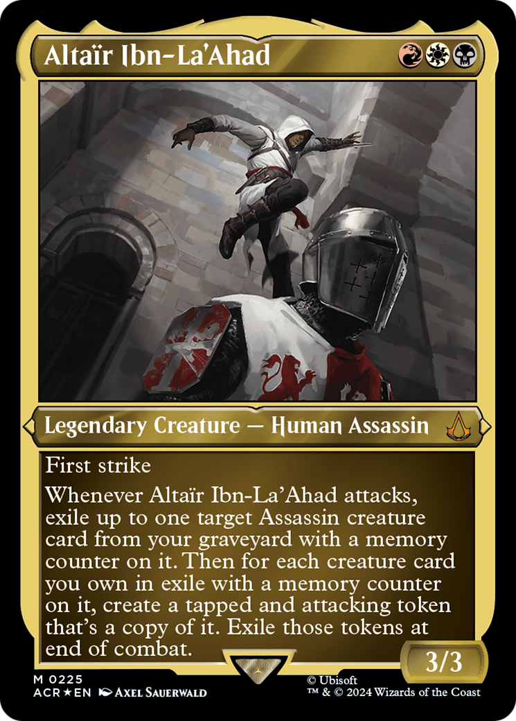 Altair Ibn-La'Ahad (Foil Etched) [Assassin's Creed] | Card Merchant Takapuna