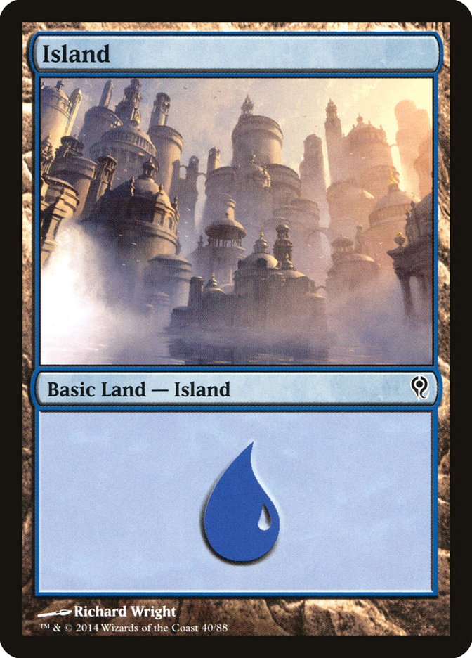 Island (40) [Duel Decks: Jace vs. Vraska] | Card Merchant Takapuna