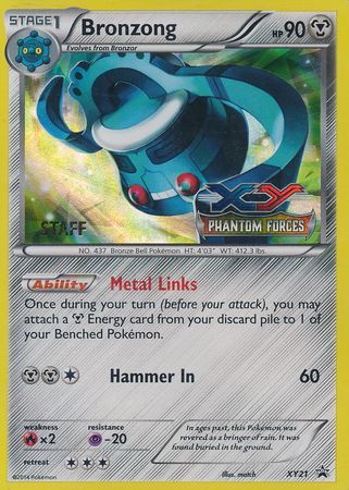 Bronzong (XY21) (Staff) [XY: Black Star Promos] | Card Merchant Takapuna