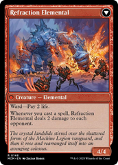 Invasion of Karsus // Refraction Elemental [March of the Machine] | Card Merchant Takapuna