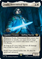 Frodo, Determined Hero (Extended Art) [The Lord of the Rings: Tales of Middle-Earth] | Card Merchant Takapuna