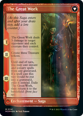 Urabrask // The Great Work (Serialized) [March of the Machine] | Card Merchant Takapuna