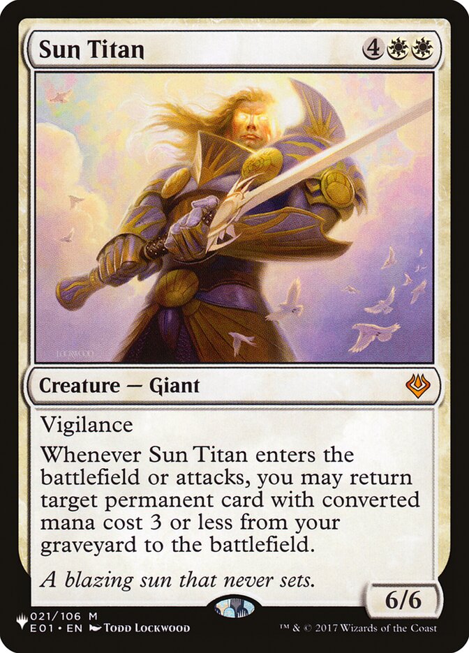 Sun Titan [The List] | Card Merchant Takapuna