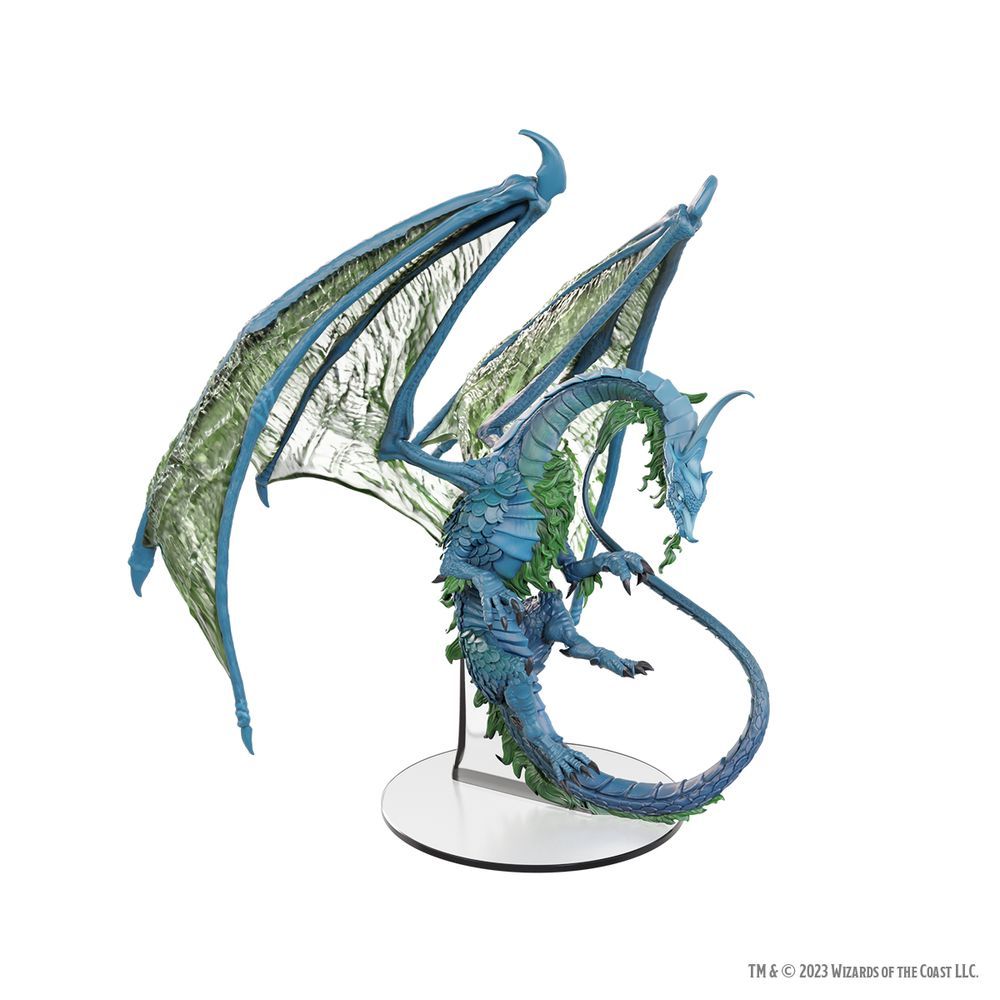 D&D Icons of the Realms: Adult Moonstone Dragon | Card Merchant Takapuna