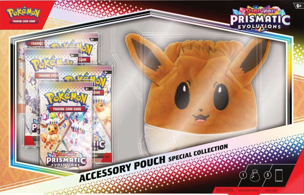 **PRE-ORDER** Pokemon Accessory Pouch - S&V Prismatic Evolutions | Card Merchant Takapuna