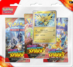 **PRE-ORDER** PKM 3-Pack Blister - Surging Sparks | Card Merchant Takapuna