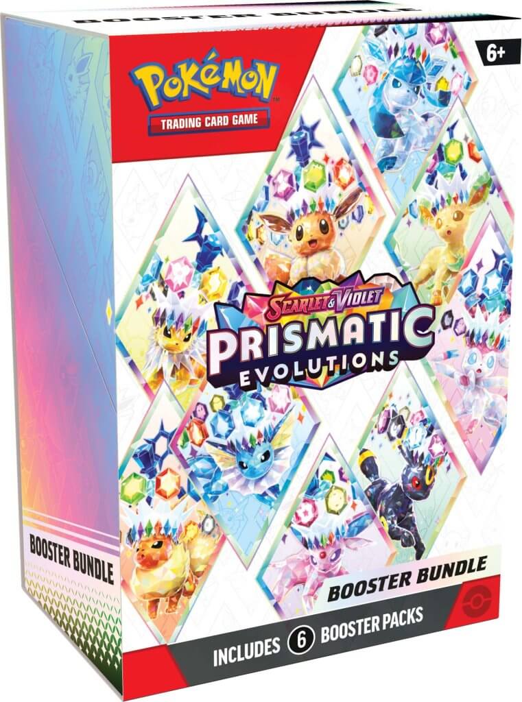 **PRE-ORDER** PKM Booster Bundle - S&V Prismatic Evolutions | Card Merchant Takapuna