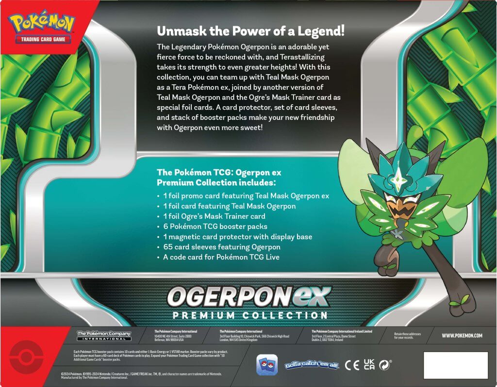 PKM Premium Collection (Ogerpon ex) | Card Merchant Takapuna