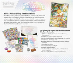 **PRE-ORDER** PKM Elite Trainer Box - Prismatic Evolutions | Card Merchant Takapuna