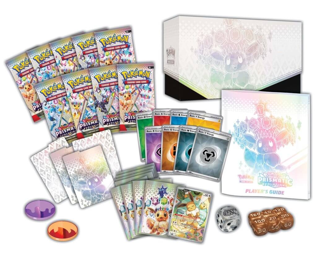 **PRE-ORDER** PKM Elite Trainer Box - Prismatic Evolutions | Card Merchant Takapuna