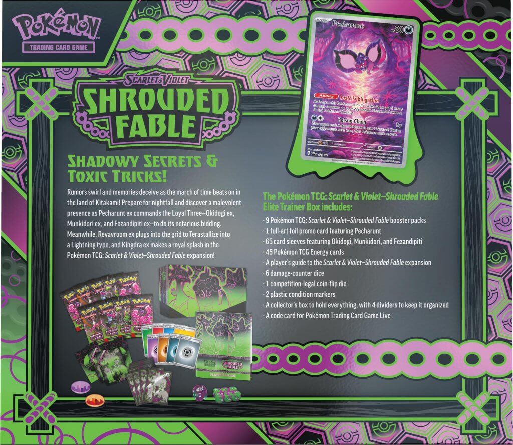 PKM S&V Shrouded Fable - Elite Trainer Box | Card Merchant Takapuna