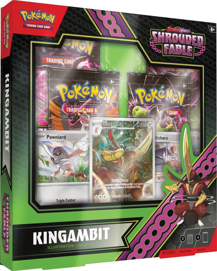 PKM S&V Shrouded Fable - Kingambit Illustration Collection | Card Merchant Takapuna