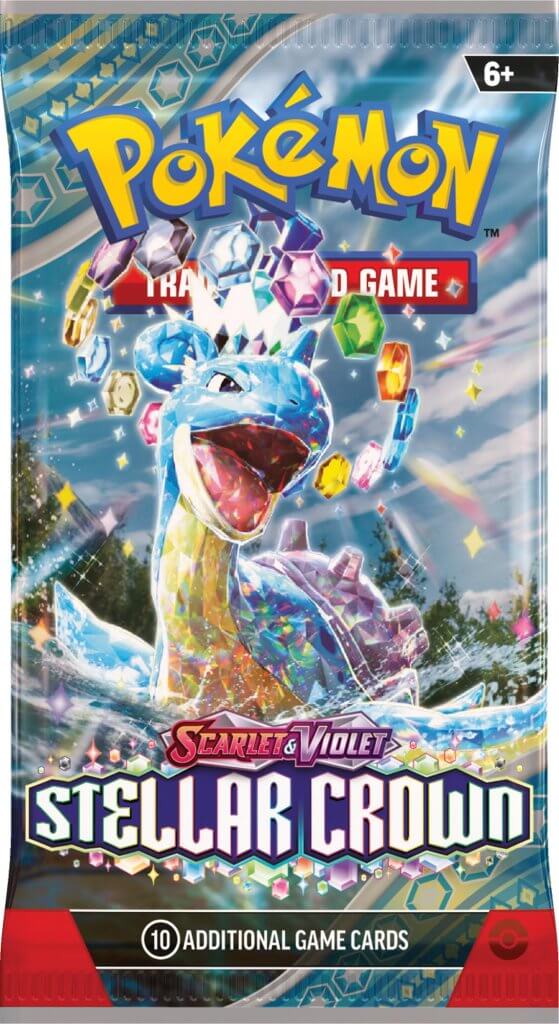 PKM Booster Pack - Scarlet & Violet: Stellar Crown | Card Merchant Takapuna