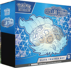 PKM Elite Trainer Box - Stellar Crown | Card Merchant Takapuna