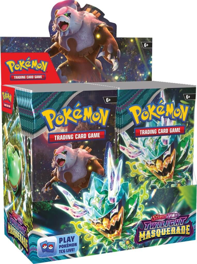 PKM Booster Box - Scarlet & Violet: Twilight Masquerade | Card Merchant Takapuna