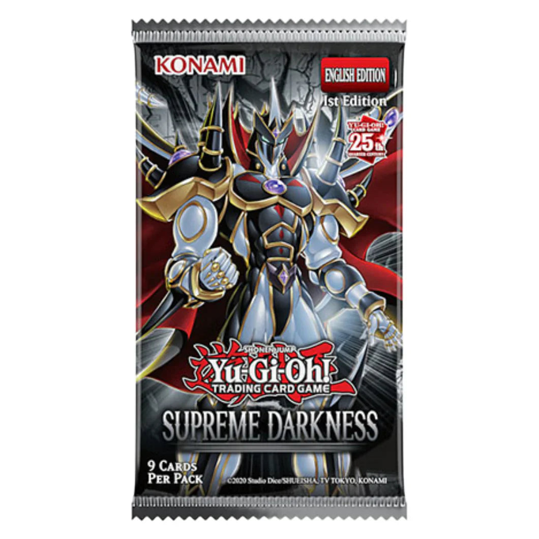 YGO Booster Pack - Supreme Darkness (1st Edition) | Card Merchant Takapuna