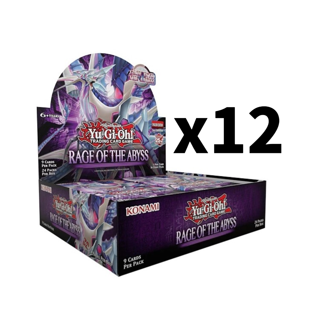 **PRE-ORDER** YGO Booster Case - Rage of the Abyss (1st Edition) | Card Merchant Takapuna