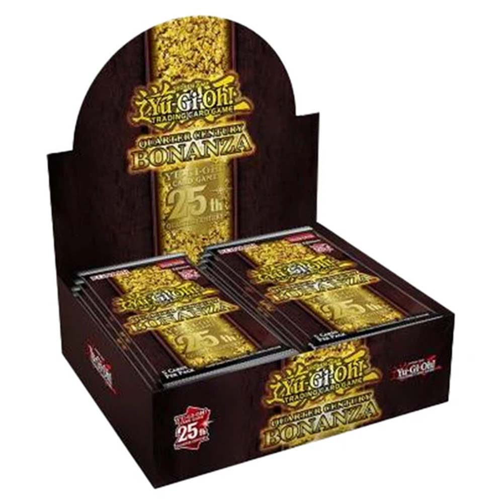 **PRE-ORDER** YGO Booster Box - Quarter Century Bonanza | Card Merchant Takapuna