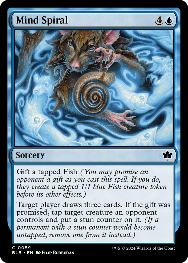 Mind Spiral [Bloomburrow] | Card Merchant Takapuna