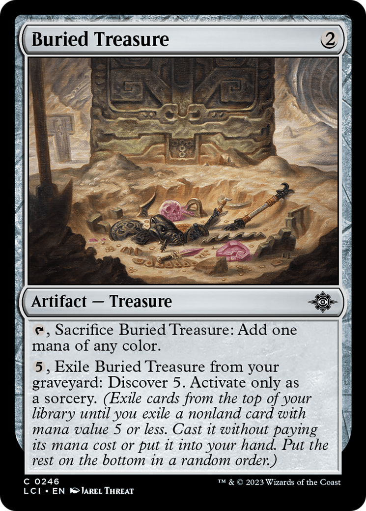 Buried Treasure [The Lost Caverns of Ixalan] | Card Merchant Takapuna