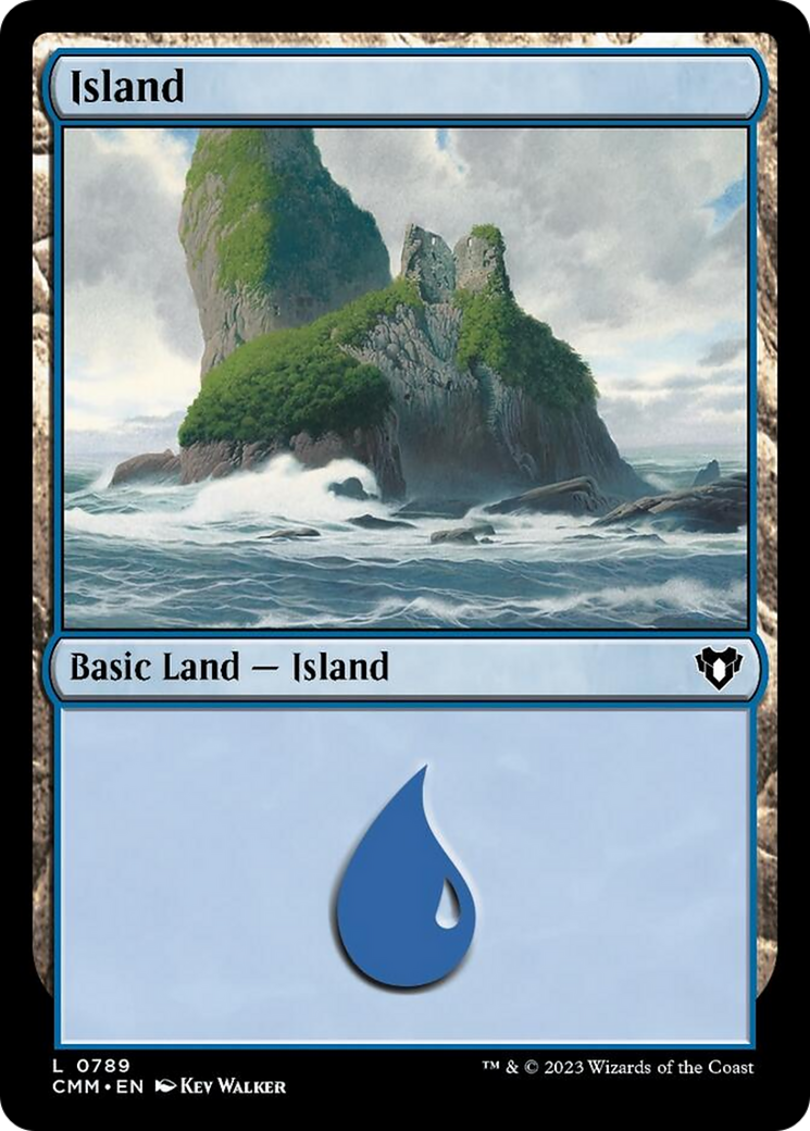 Island (789) [Commander Masters] | Card Merchant Takapuna