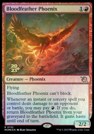 Bloodfeather Phoenix [March of the Machine Prerelease Promos] | Card Merchant Takapuna