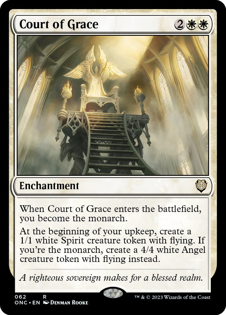 Court of Grace [Phyrexia: All Will Be One Commander] | Card Merchant Takapuna