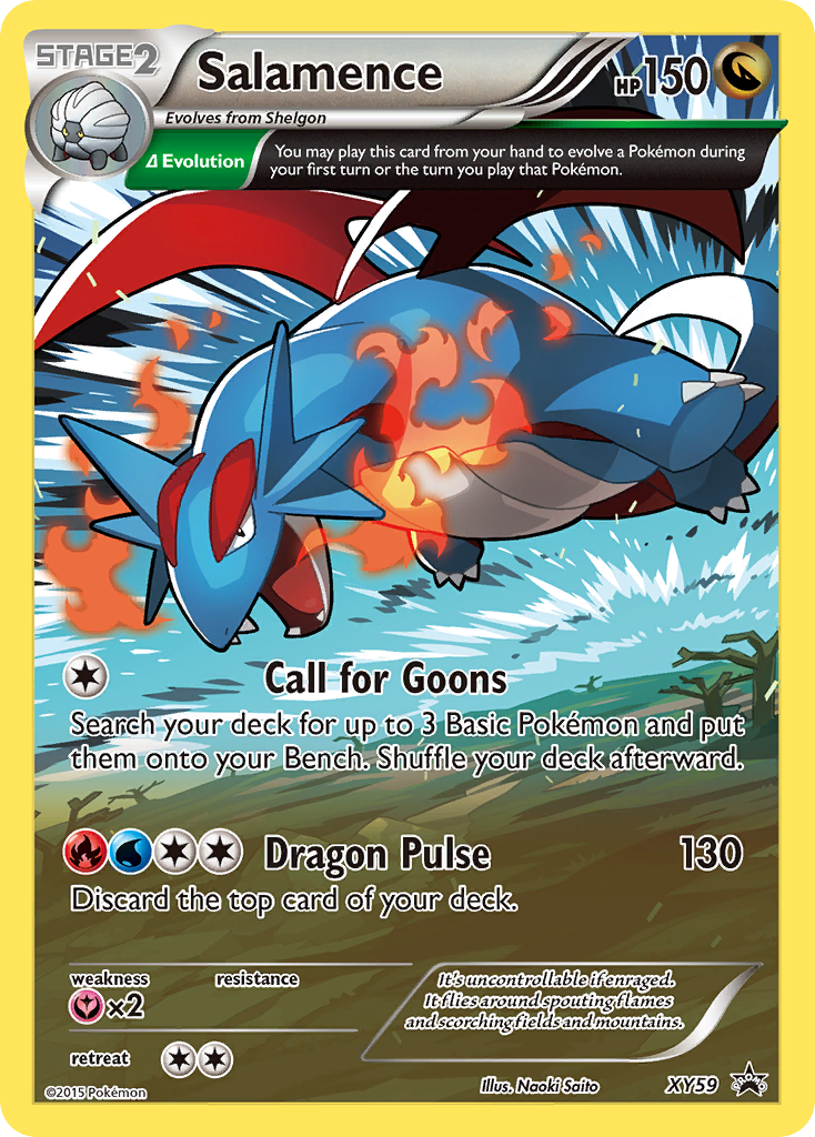 Salamence (XY59) [XY: Black Star Promos] | Card Merchant Takapuna