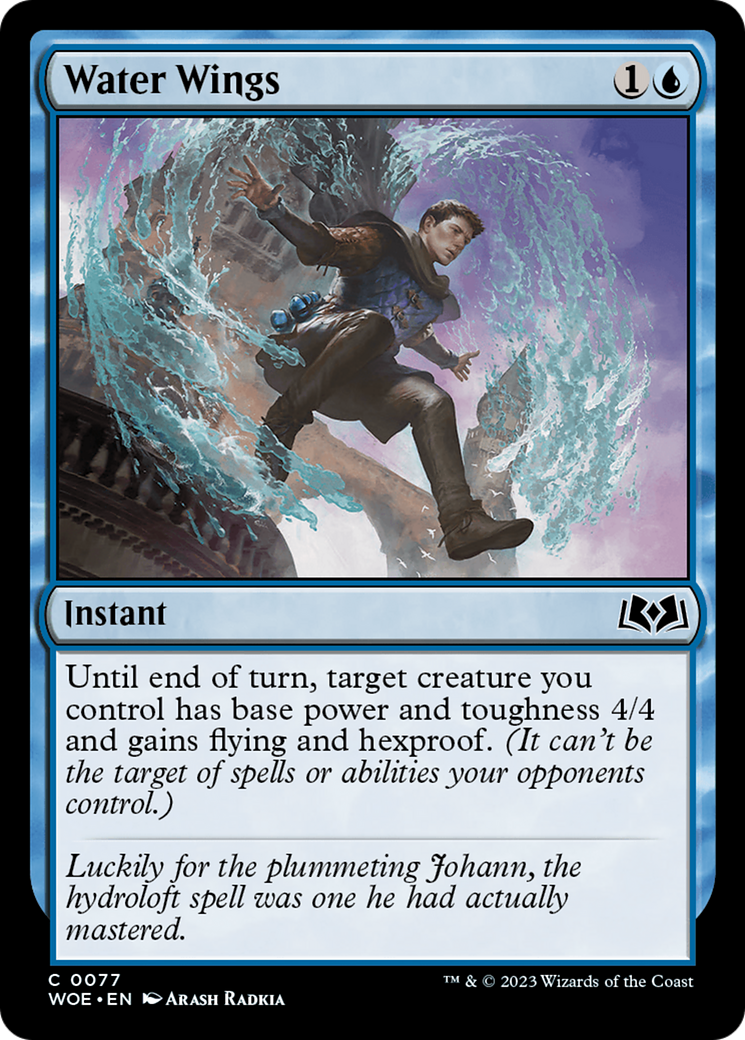 Water Wings [Wilds of Eldraine] | Card Merchant Takapuna