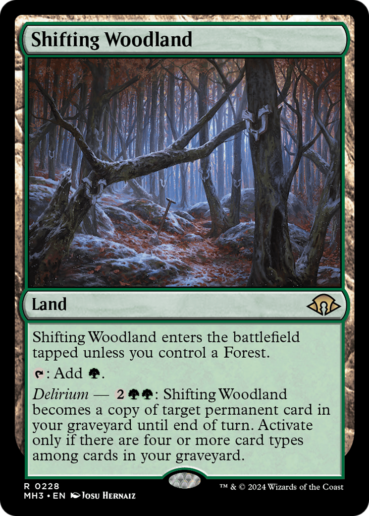 Shifting Woodland [Modern Horizons 3] | Card Merchant Takapuna