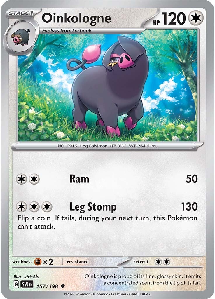 Oinkologne (157/198) [Scarlet & Violet: Base Set] | Card Merchant Takapuna