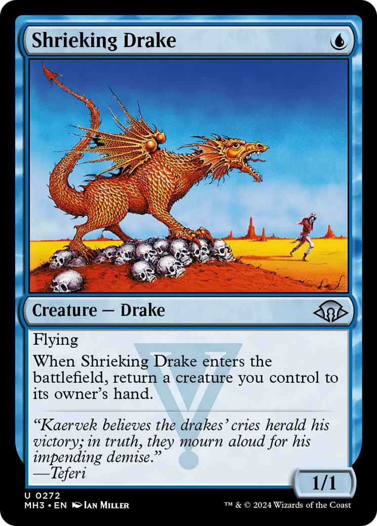 Shrieking Drake [Modern Horizons 3] | Card Merchant Takapuna