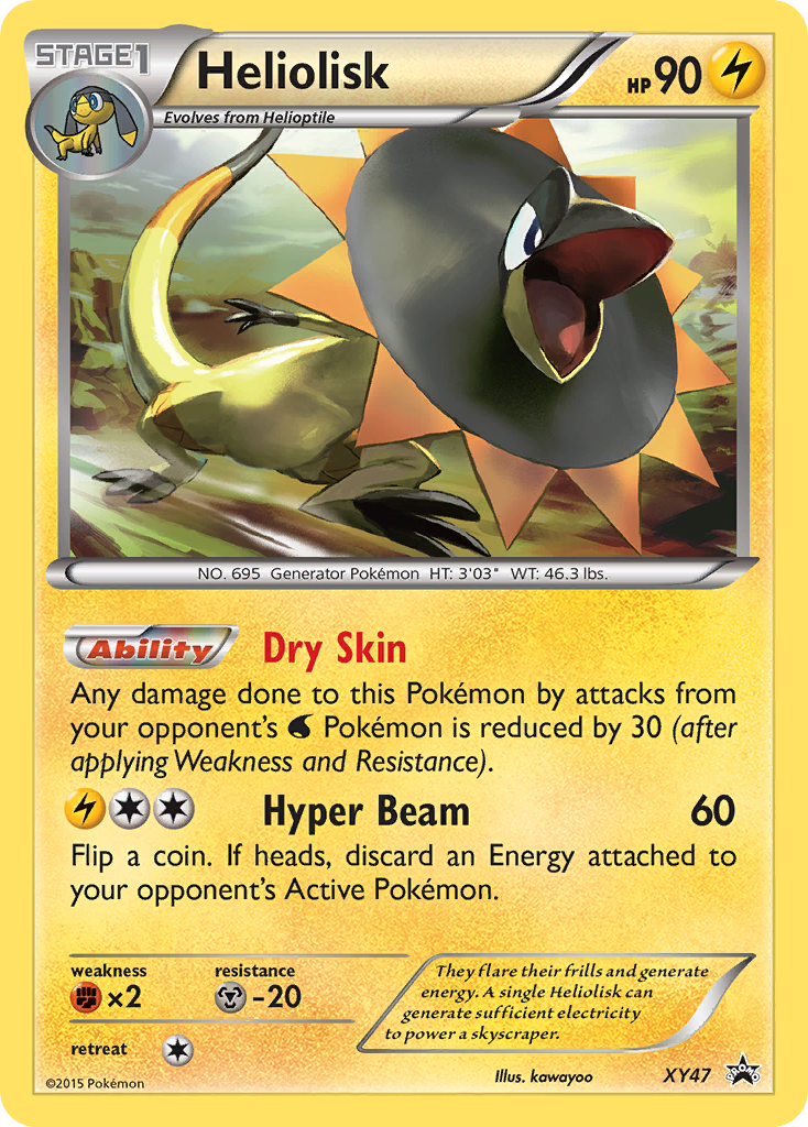 Heliolisk (XY47) [XY: Black Star Promos] | Card Merchant Takapuna