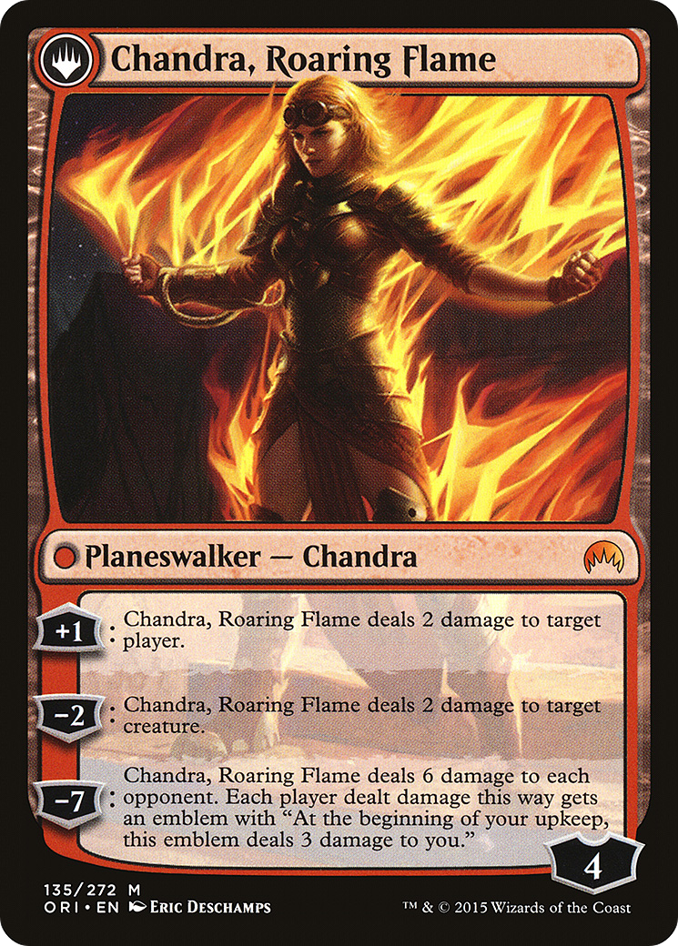 Chandra, Fire of Kaladesh // Chandra, Roaring Flame [Secret Lair: From Cute to Brute] | Card Merchant Takapuna