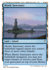 Mystic Sanctuary (White Border) [Mystery Booster 2] | Card Merchant Takapuna