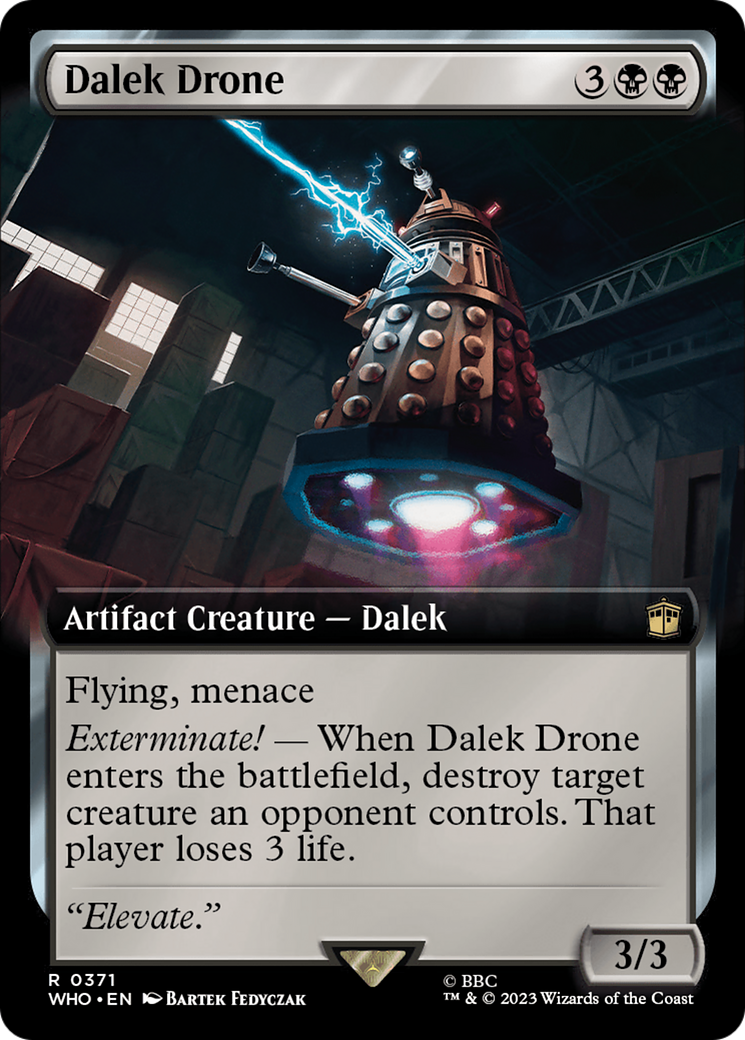 Dalek Drone (Extended Art) [Doctor Who] | Card Merchant Takapuna