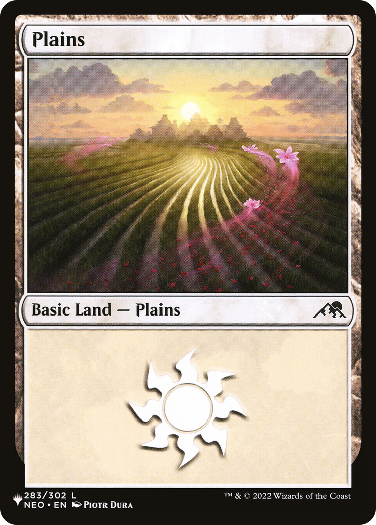 Plains (NEO) [The List] | Card Merchant Takapuna