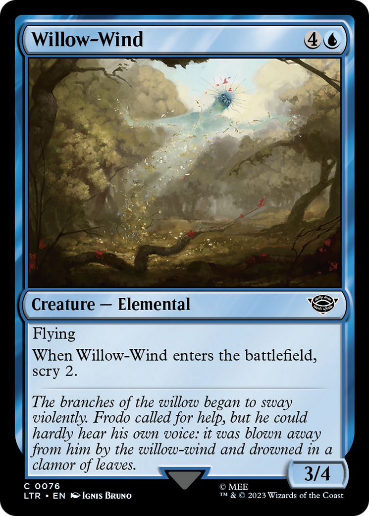 Willow-Wind [The Lord of the Rings: Tales of Middle-Earth] | Card Merchant Takapuna