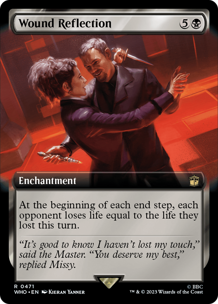 Wound Reflection (Extended Art) [Doctor Who] | Card Merchant Takapuna