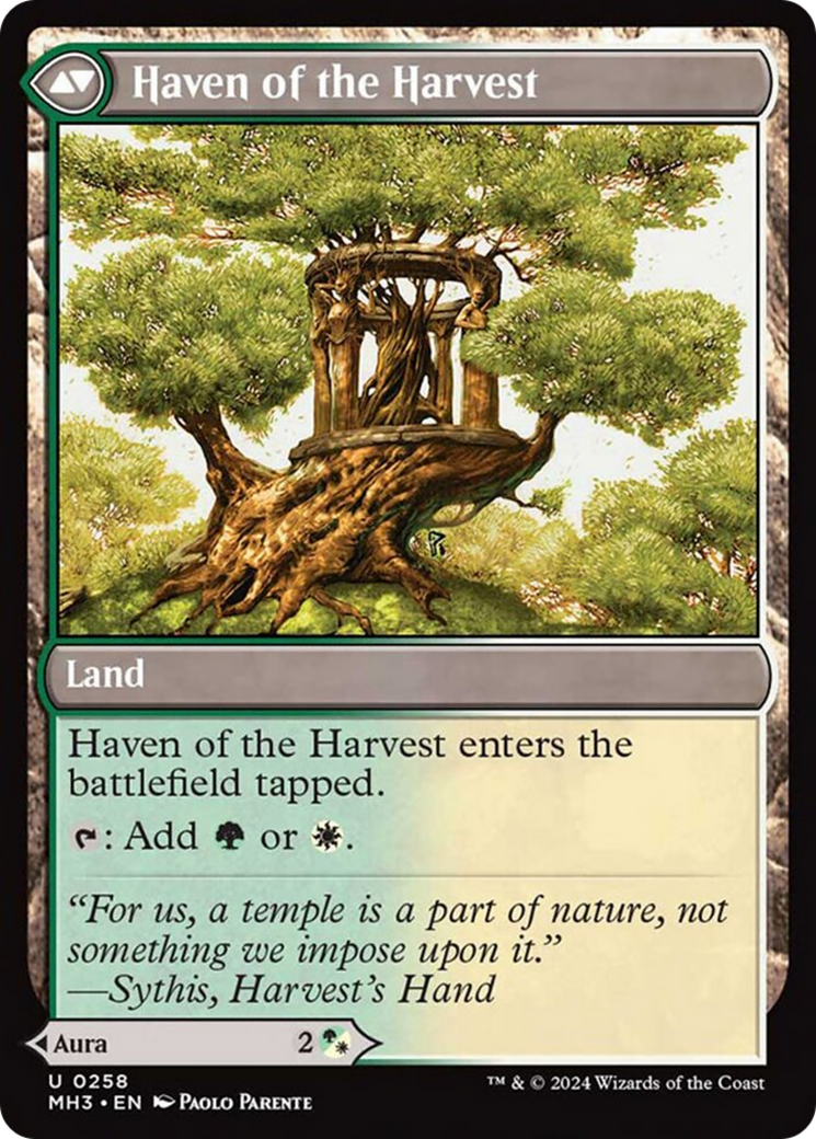 Strength of the Harvest // Haven of the Harvest [Modern Horizons 3] | Card Merchant Takapuna