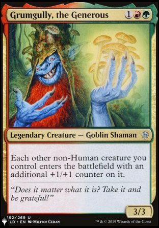 Grumgully, the Generous [The List] | Card Merchant Takapuna