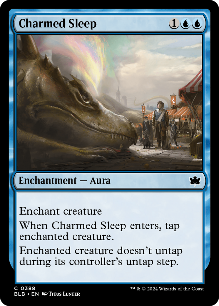 Charmed Sleep [Bloomburrow] | Card Merchant Takapuna