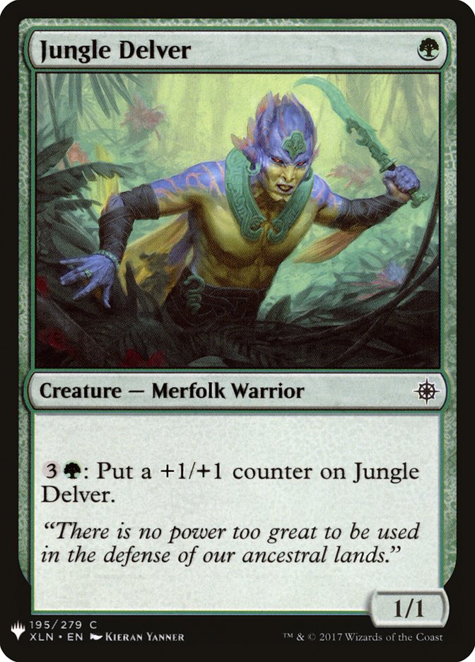 Jungle Delver [Mystery Booster] | Card Merchant Takapuna