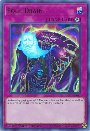 Soul Drain [LART-EN011] Ultra Rare | Card Merchant Takapuna